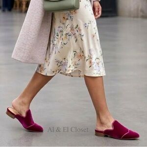 The Office Of Angela Scott Miss Adelaide Fuchsia Women’s Mules EU 36.5 US 6.5